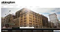 Desktop Screenshot of abingtonproperties.com